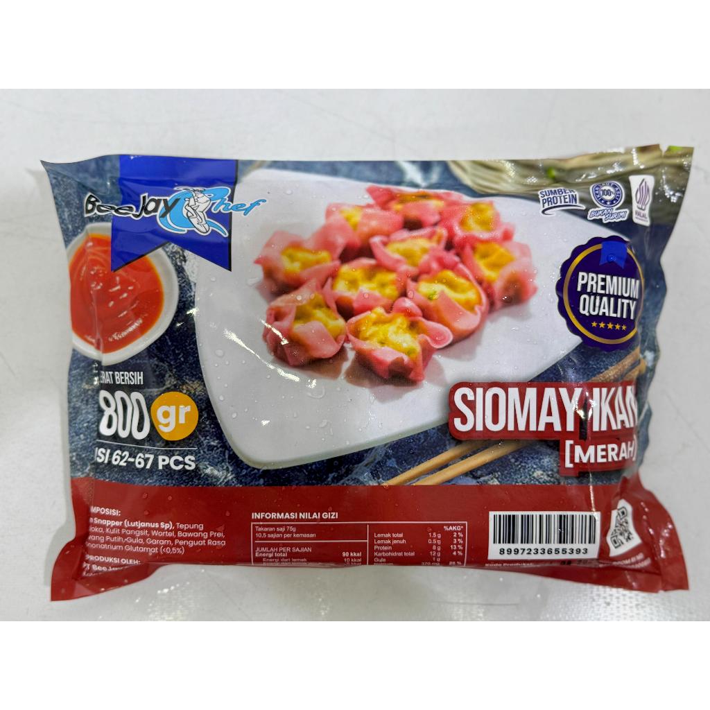 

BeeJay Siomay Ikan Merah 800gr - Beejay Siomay | Festive Frozen Food