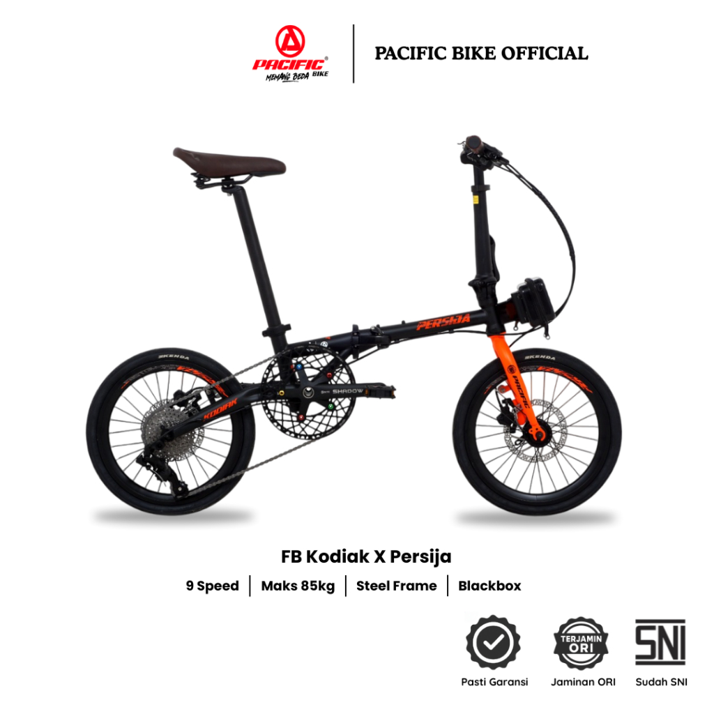 Pacific Sepeda Lipat Remaja dan Dewasa Kodiak x Persija