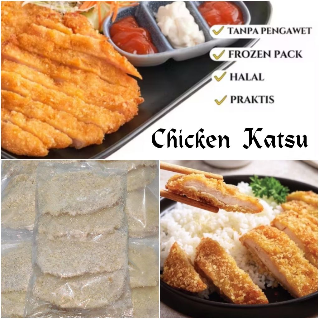 

Chicken Katsu isi 4 pcs Homemade