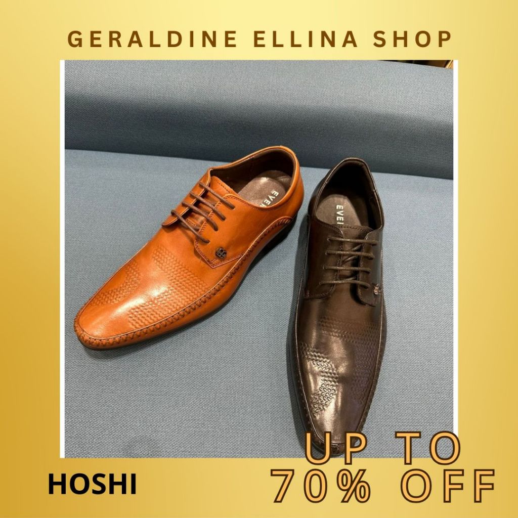 Sepatu kerja sepatu formal Everbest pria sale original store seri HOSHI