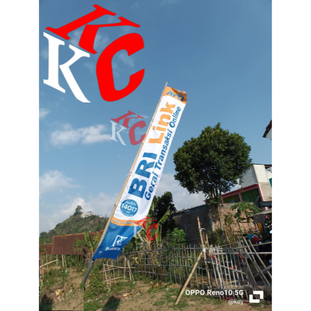 UMBUL UMBUL BRI LINK FULL PRINTING UMBUL UMBUL BRILINK COSTUM NAMA TOKO