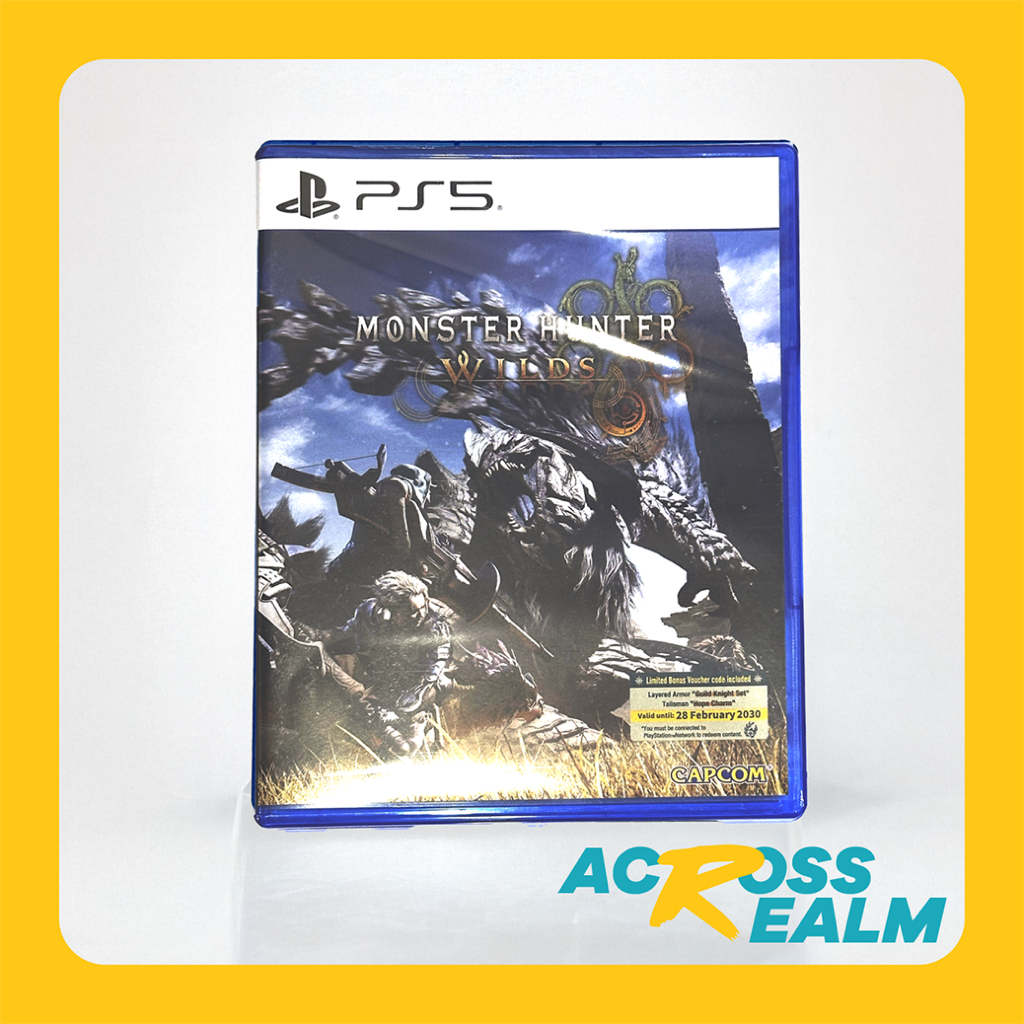 Monster Hunter Wilds PS5 Bekas/Second kondisi mulus 100% MURAH