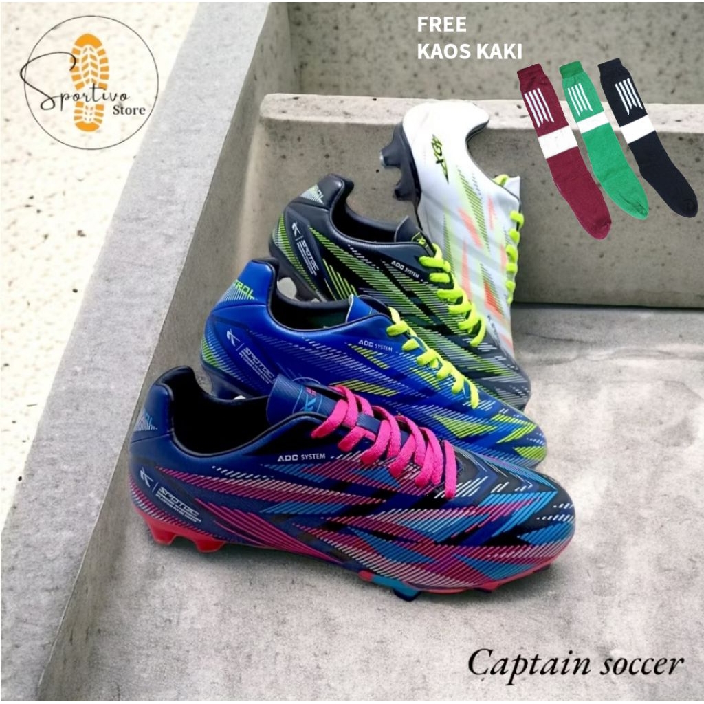 SPOTEC Sepatu SEPAK BOLA Art.CAPTAIN SOCCER