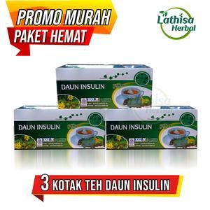 

PAKET MURAH 3 BOX TEH CELUP DAUN INSULIN HIKMAH