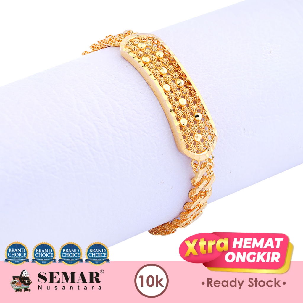 Gelang Emas Skyra Classic Gold 10K Semar Nusantara