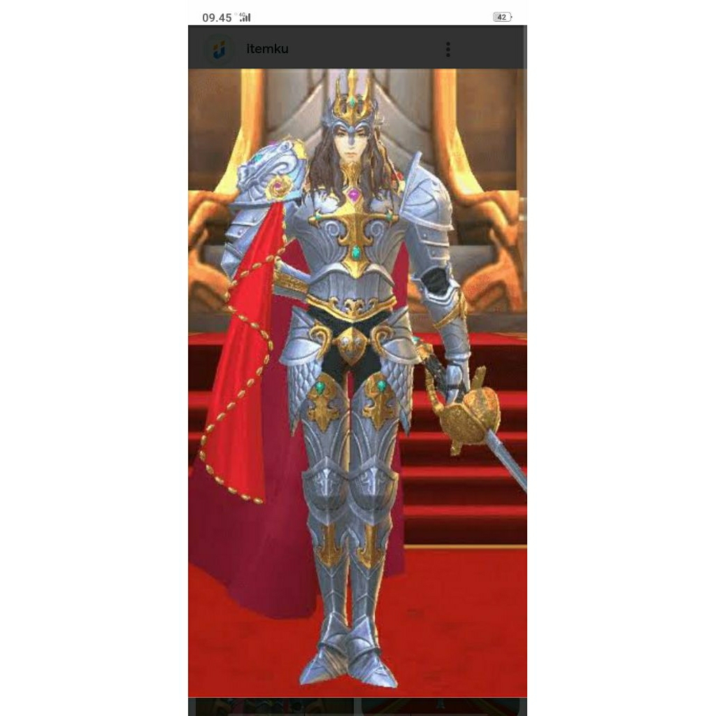 Cosplay Armor Lancelot ML