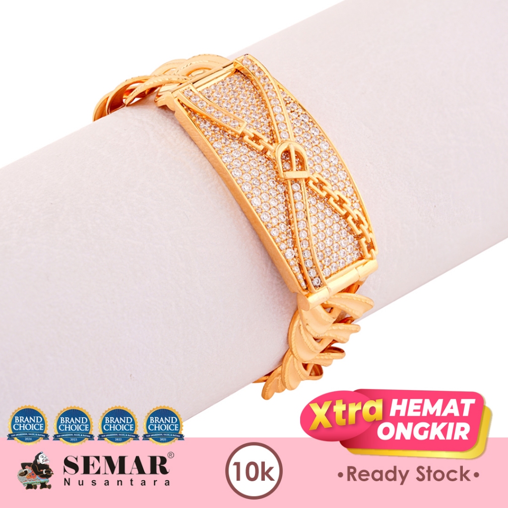 Gelang Emas Geovanna Shine Gold 10K Semar Nusantara