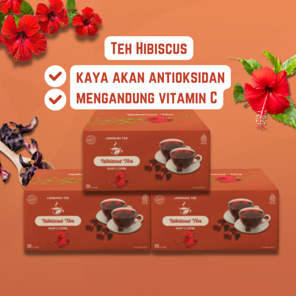 

LEMBANG TEA - Teh Hibiscus untuk menurunkan tekanan darah dan kolesterol