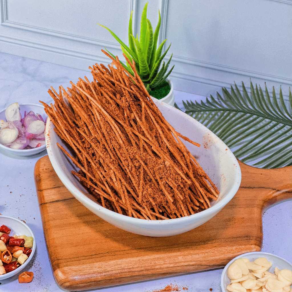 

mie lidi lidian kecil - pedas asin balado origianal snack cemilan ngoenyah rasa 2