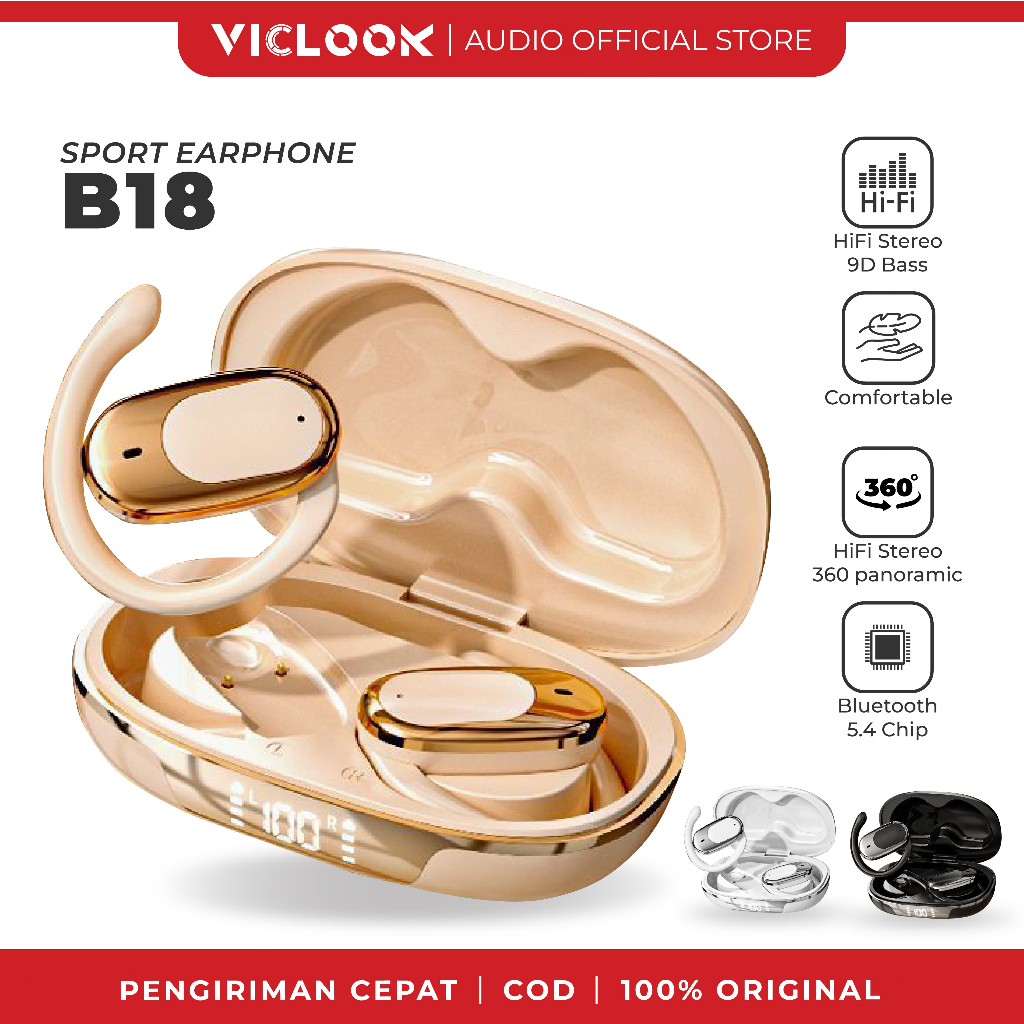 VICLOOK Earphone IPX5