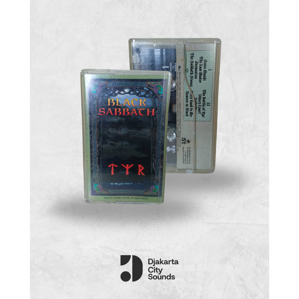 Kaset Pita Black Sabbath Album TYR