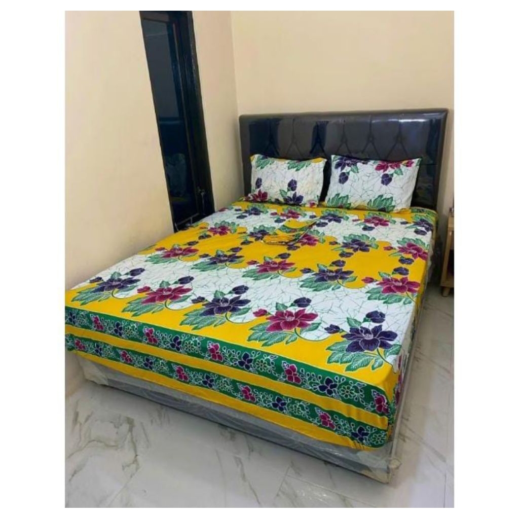 sprei cuwiri bunga kuning