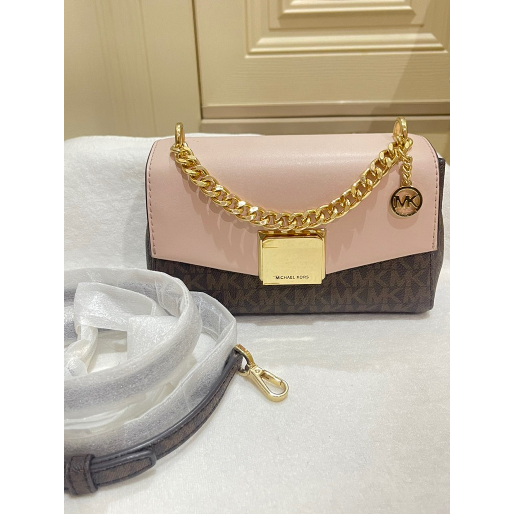Woman bag - MK Lita small signature blush (Preloved)