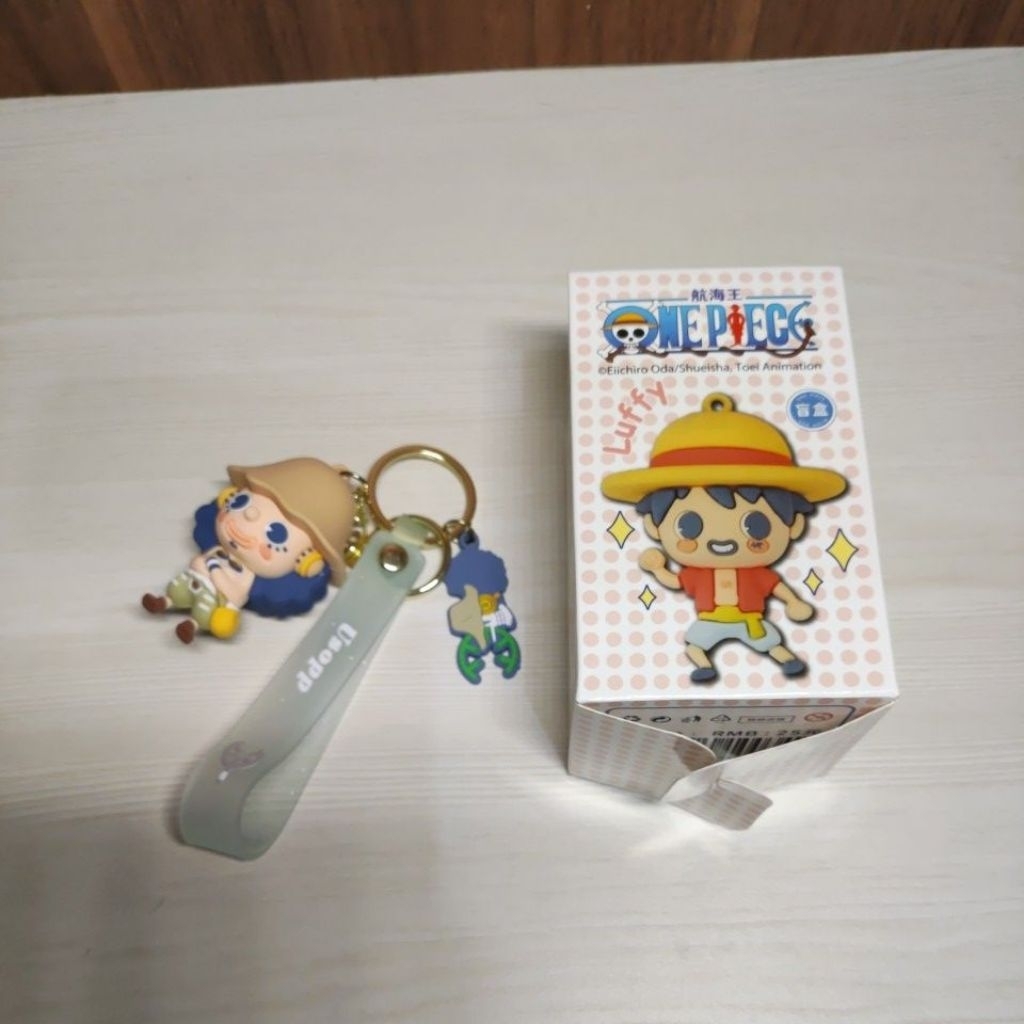 Gantungan Rubber Usop - One Piece Merch