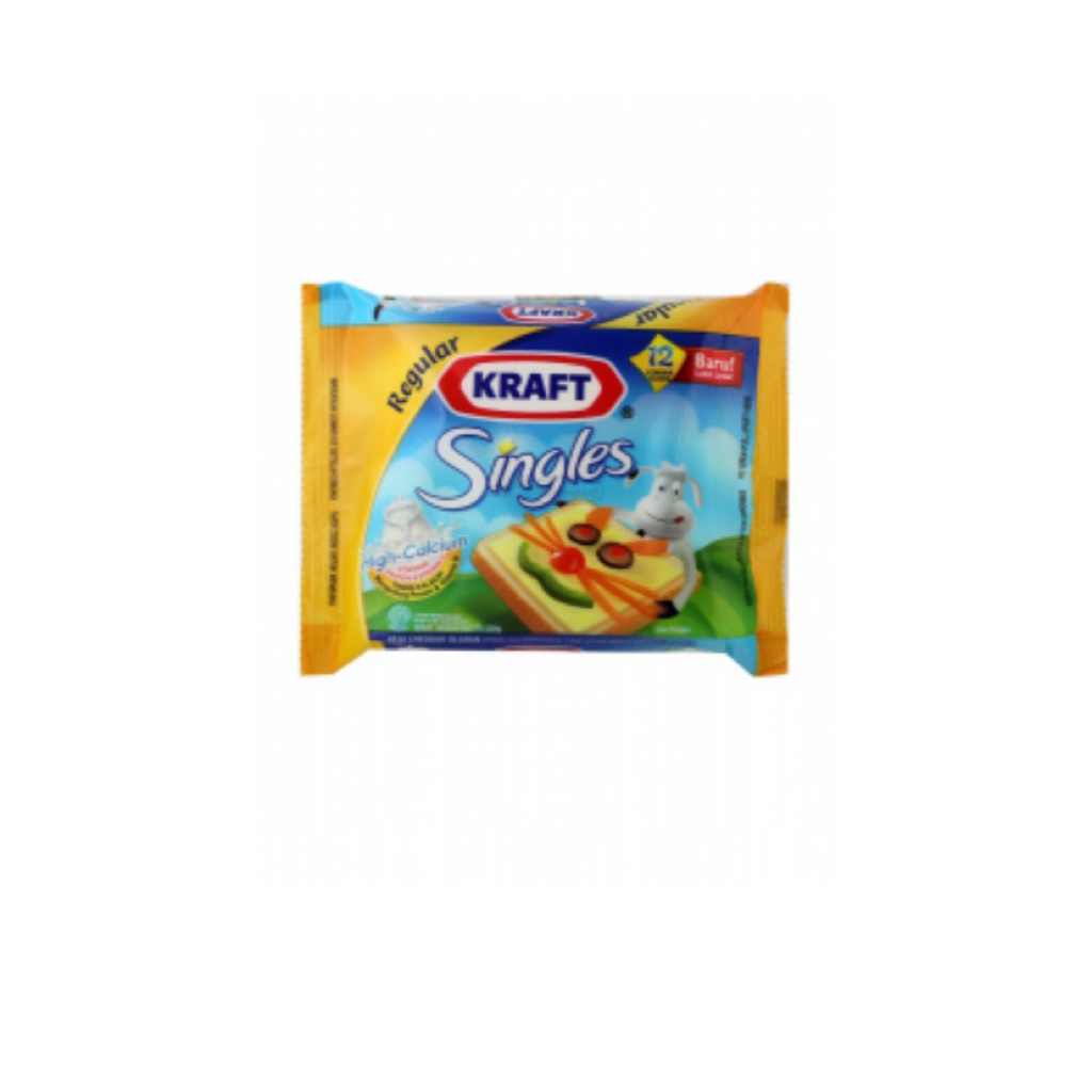 

Kraft Singles Keju Lembaran 10’s 150g – Keju Praktis Tinggi Kalsium untuk Sarapan Lezat