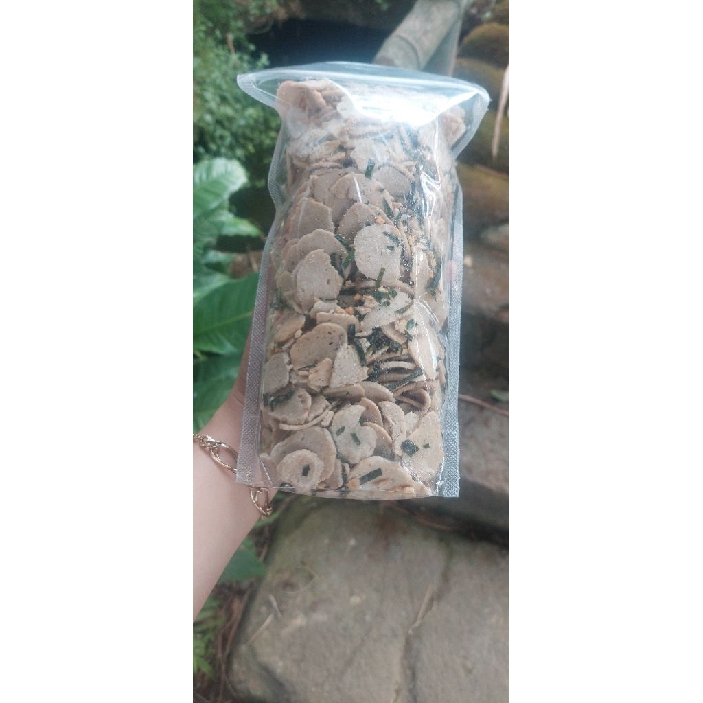 

Basreng njubras original daun jeruk