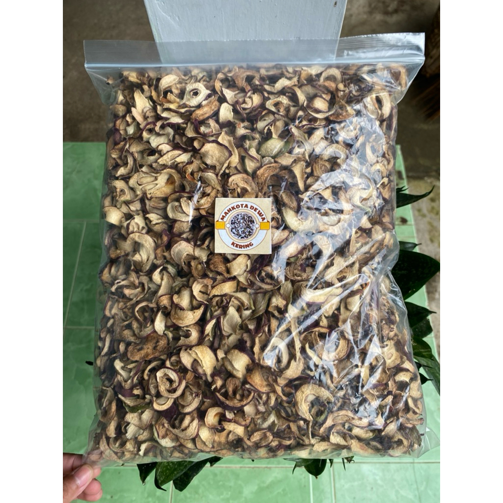1 kg herbal mahkota dewa kering asli mahkota iris kering