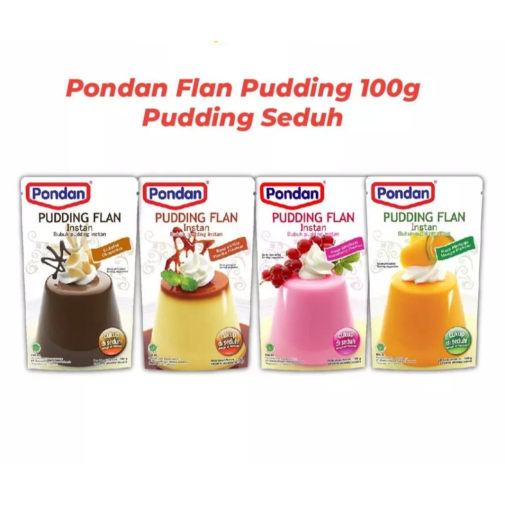 

PONDAN PUDDING FLAN Instan 100g Puding Instan/ALL VARIAN