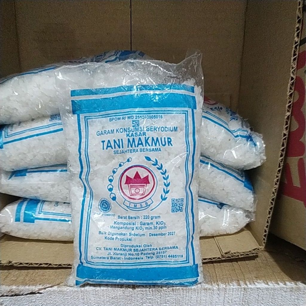 

Garam konsumsi beryodium Tani Makmur