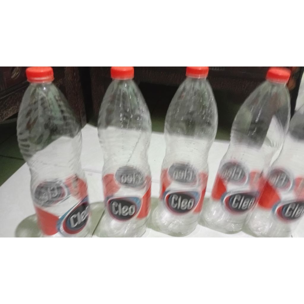 

Botol cleo kosong bekas masih bagus layak pakai
