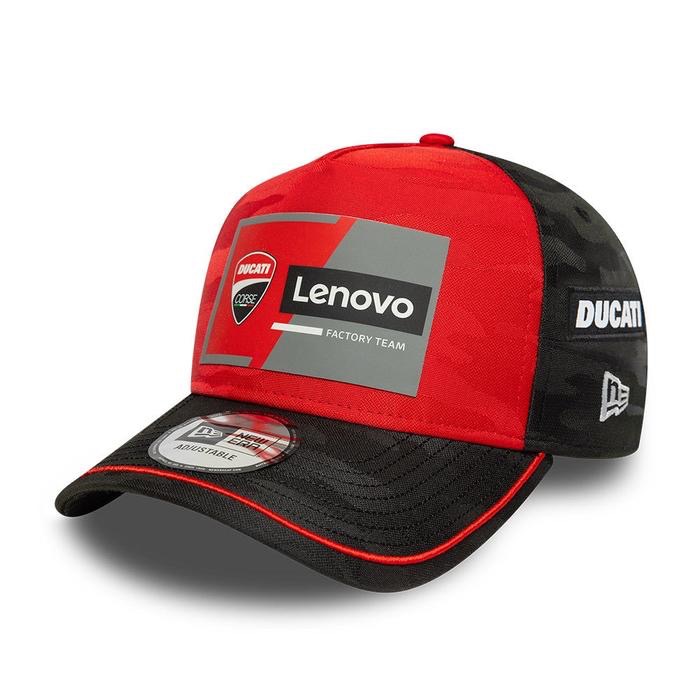 Ducati MotoGP 2025 Team Cap 9FORTY Adjustable Cap. Topi Unisex Pria Wanita. Official MotoGP Merchand