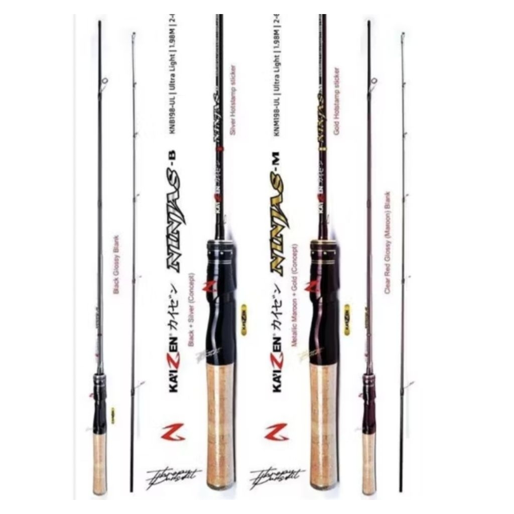 JORAN PANCING KAIZEN NINJAS ULTRA LIGHT CASTING UL PANJANG 198cm