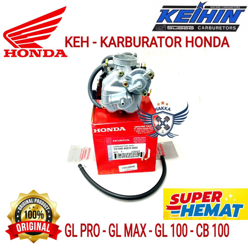 KEH ORIGINAL KARBURATOR HONDA GL PRO, KARBURATOR HONDA GL MAX, KARBURATOR HONDA GL 100, KARBURATOR H