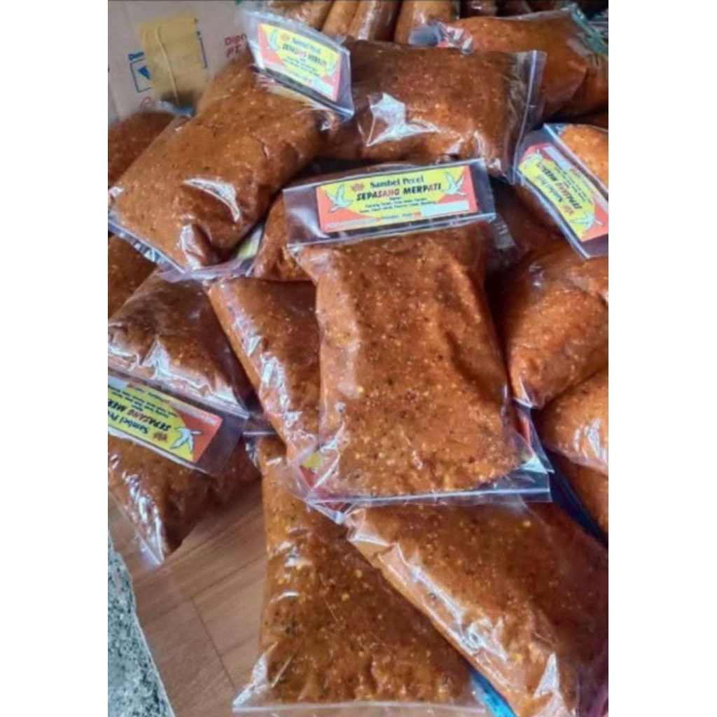 

BUMBU PECEL/SAMBAL PECEL KHAS KEDIRI Kemasan 250 gram tanpa minyak kacang di oven lebih awet & tidak mudah tengik