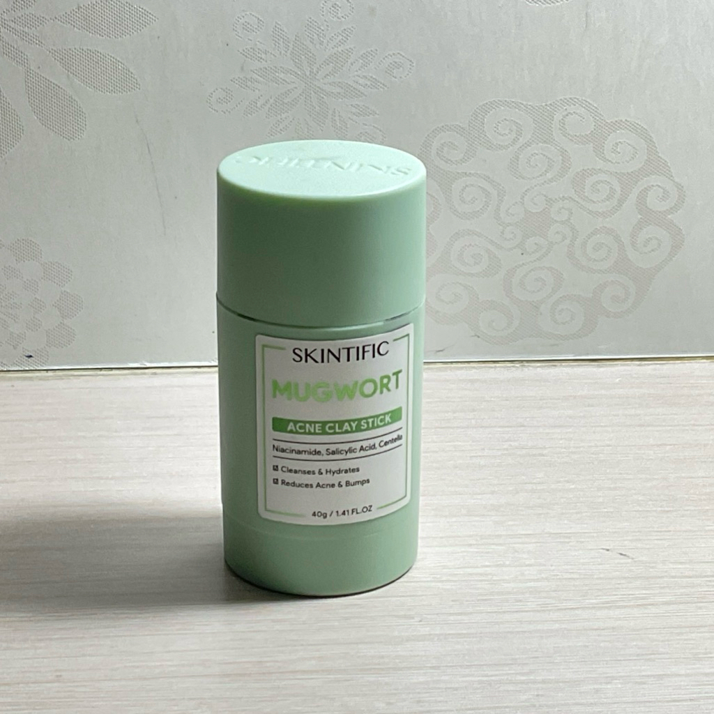 [Preloved] Skintific Mugwort & Alaska Volcano Stick Mask Clay Mask Original by