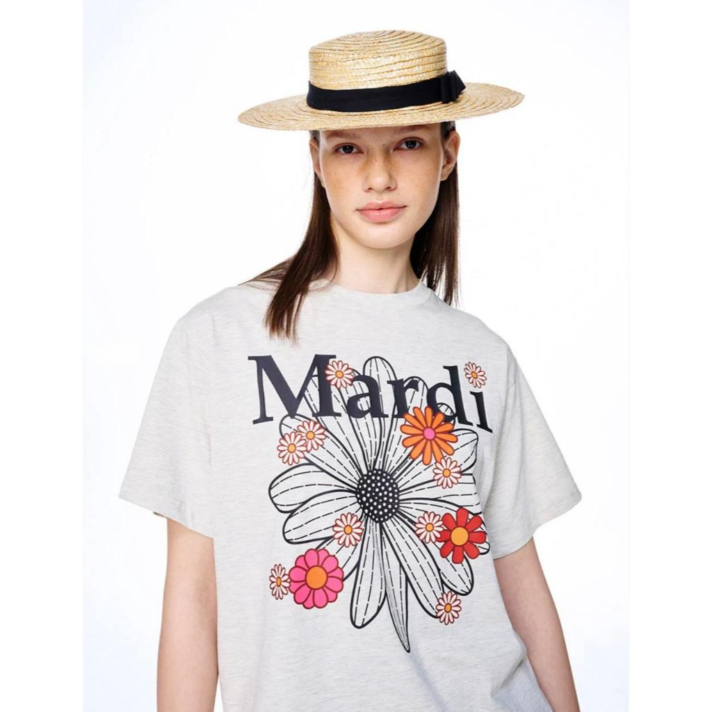 Kaos Mardi Mercredi Original Bangkok Kaos cewek MARDI TEE Flower