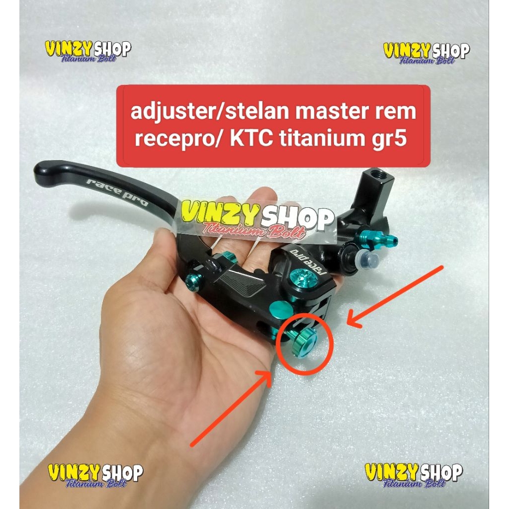 adjuster/stelan master rem recepro titanium gr5