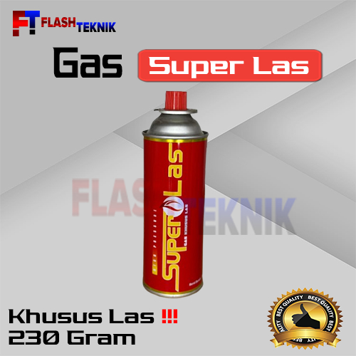 Super Las Gas Buat Las AC / Gas Kaleng Portable 230 Gram / Gas Las