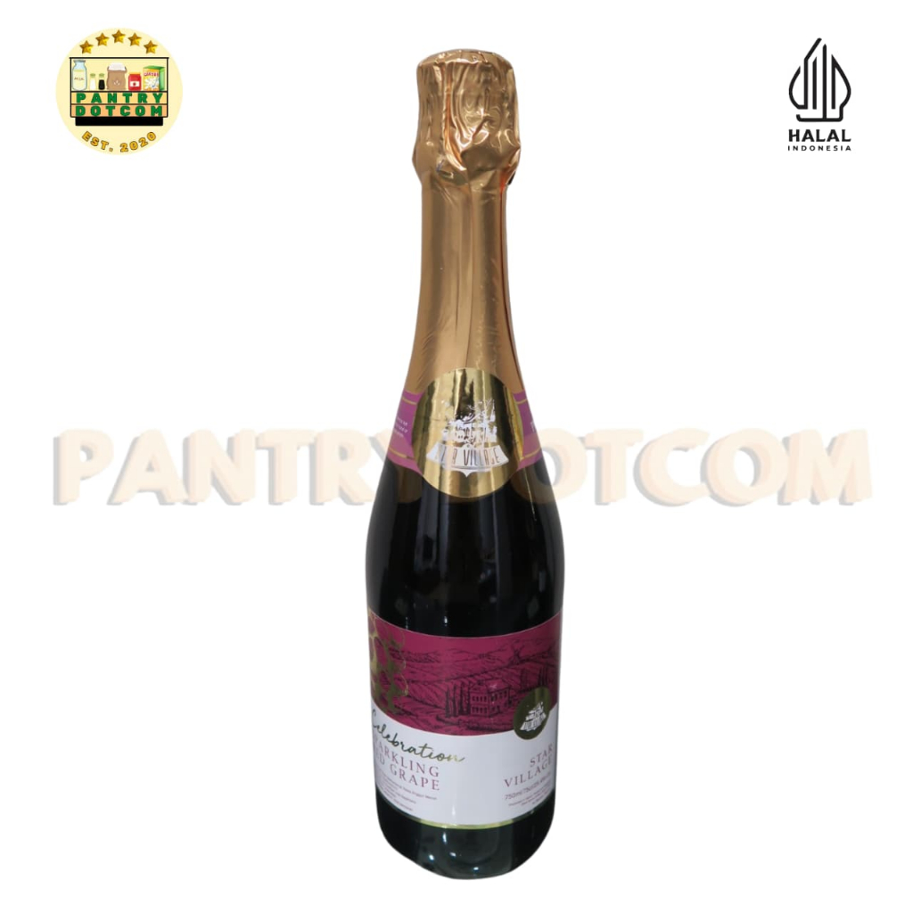 

Star Village Sparkling Red Grape Drink 750ml - Sparkling Juice