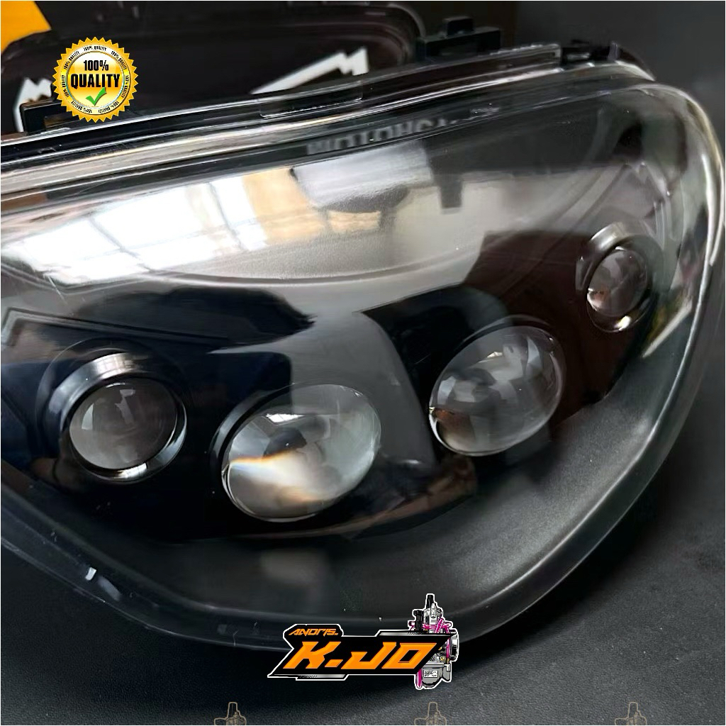 REFLEKTOR LAMPU DEPAN MIO SPORTY/HEADLAMP DAYMAKER MIO SPORTY LTC 5651/DAYMAKER LED MIO SPORTY