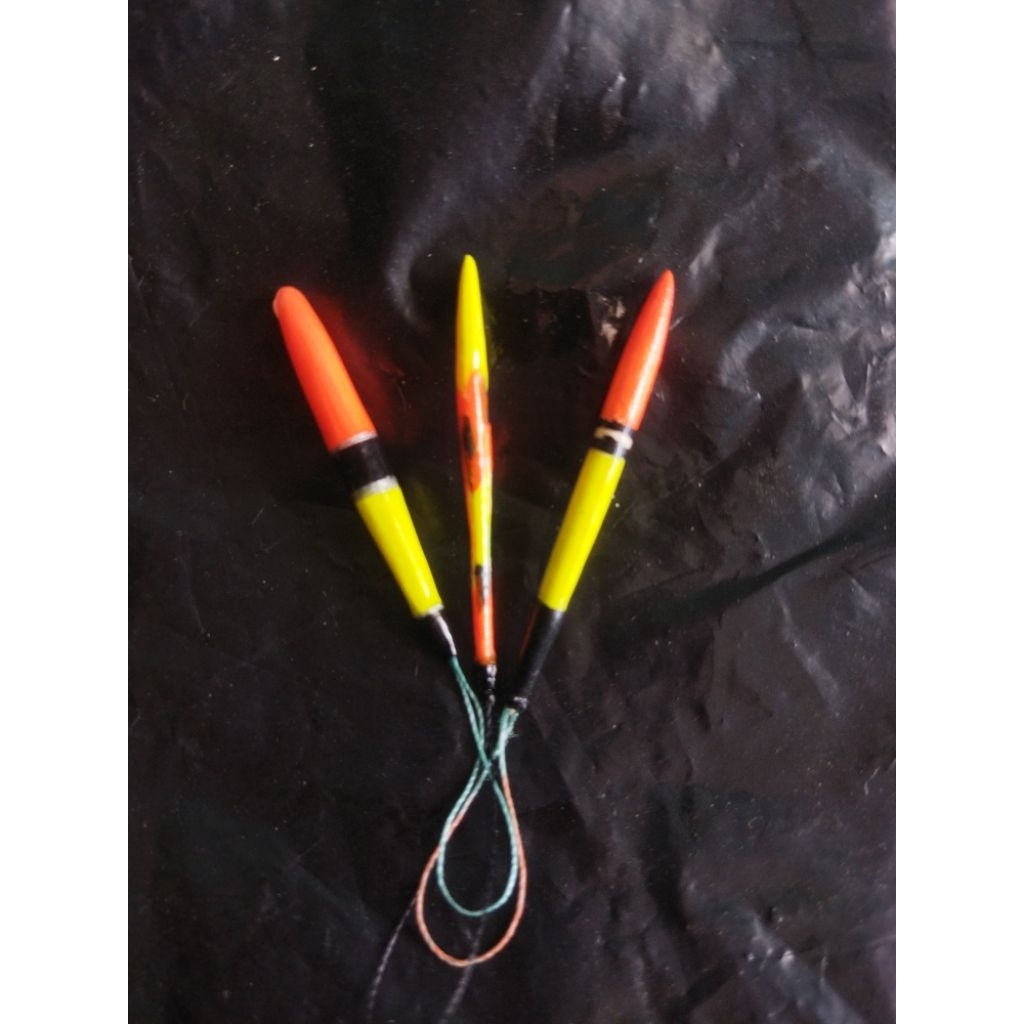 pelampung pancing jarum ikan mas,lele,dan bawal