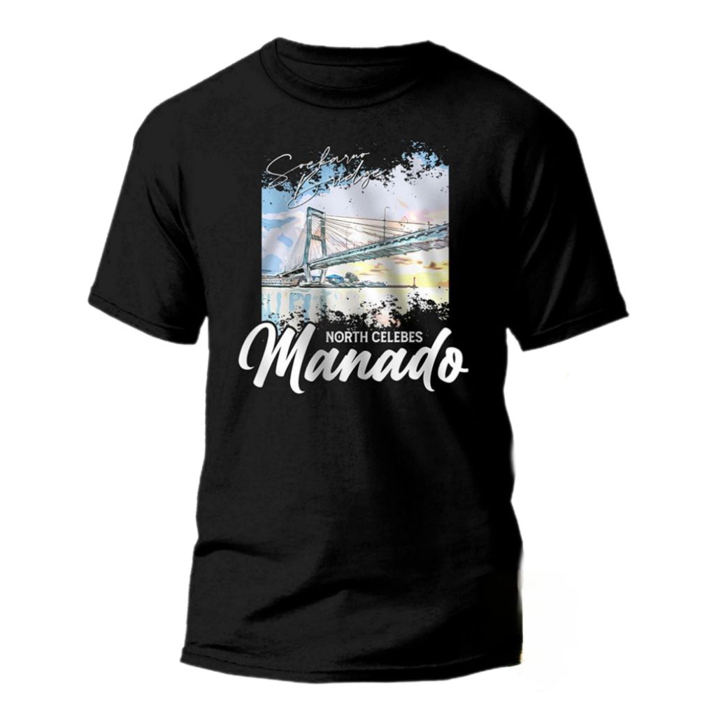 KAOS MANADO NORTH//TSHIRT NEW