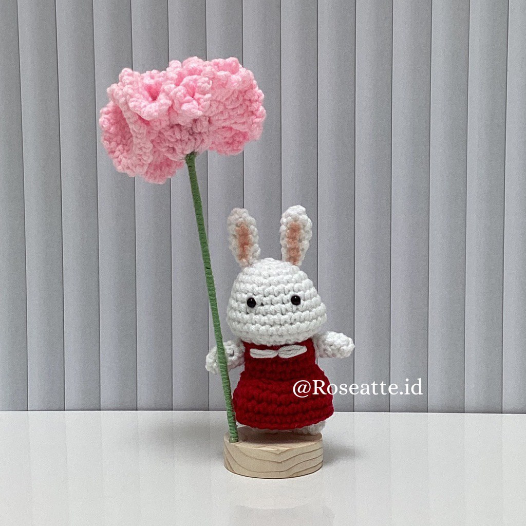 Crochet Bunny Figure | Boneka Rajut Bunny