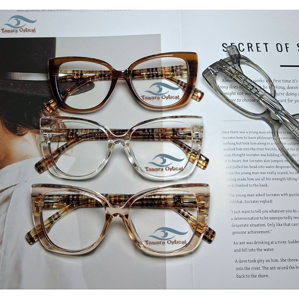 Kacamata wanita / Kacamata minus / kacamata tebal kokoh / frame:25108