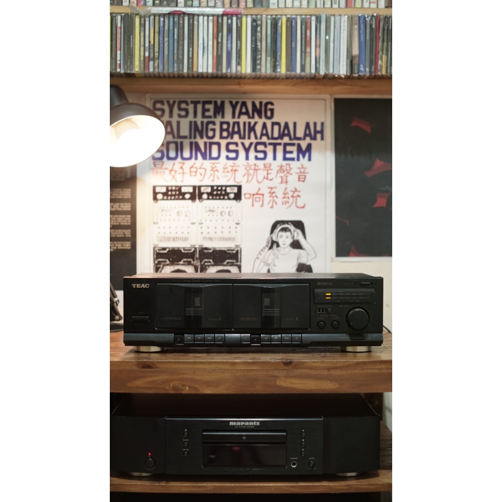 TAPE DECK TEAC STEREO DOUBLE DECK (STEREO CASSETTE DECK)