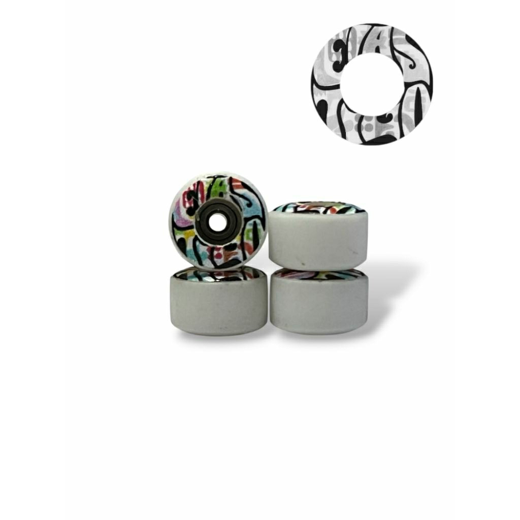 elastico wheels street white graphic