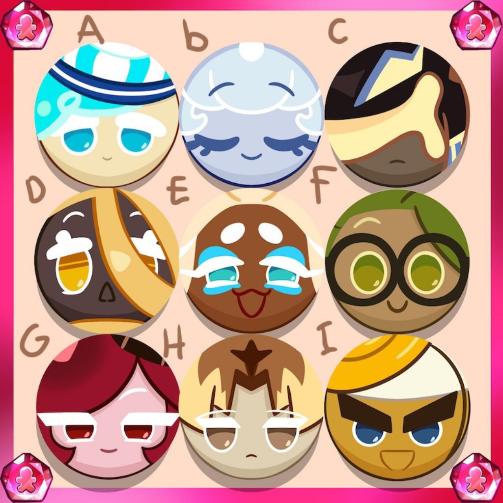 cookie run kingdom pins