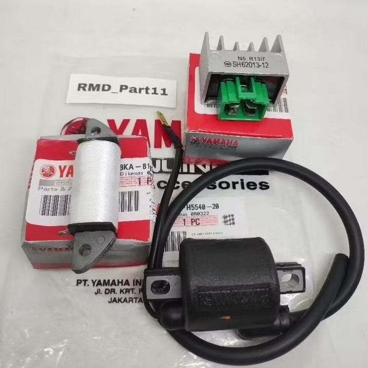 Paket Spull Cdi+Koil+Kiprok 3KA Rx King New Rx King Old Rx Spesial RxZ High Quality