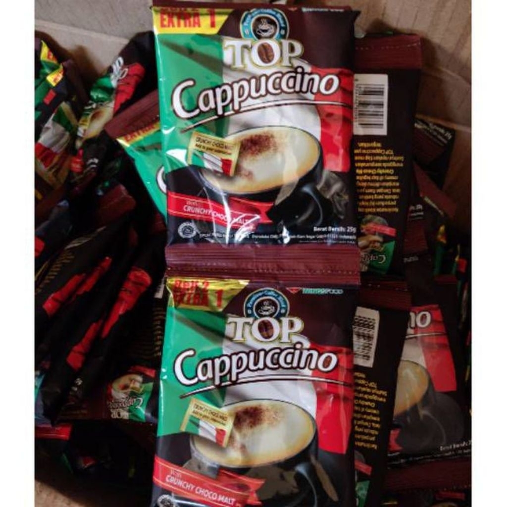

KOPI TOP CAPPUCINO (1RENTENG 15 SACHET)