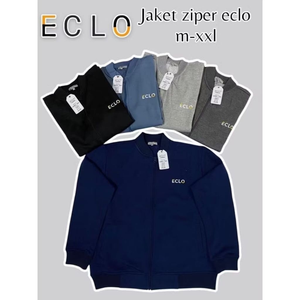 Jaket Zipper ECLO Ory Bomber Dewasa