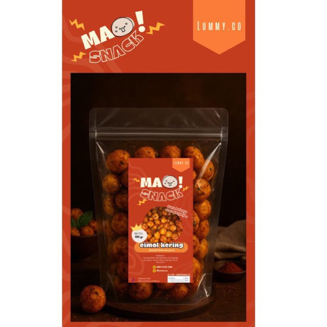 

MAO SNACK CIMOL PEDAS DAUN JERUK 100g
