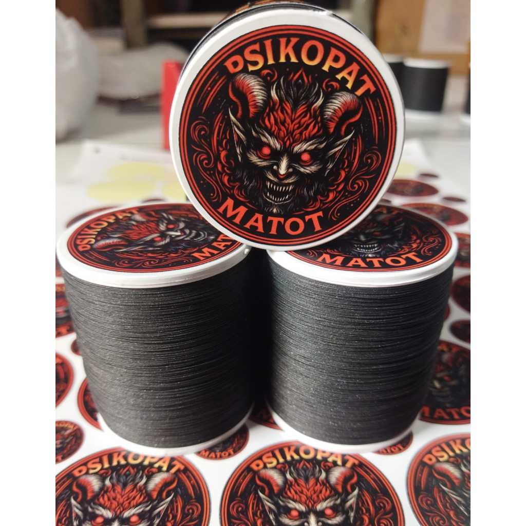 ORIGINAL GELASAN BONIT MATOT PSIKOPAT 2000 YARD BAHAN ABU 023 SUPER TAJAM