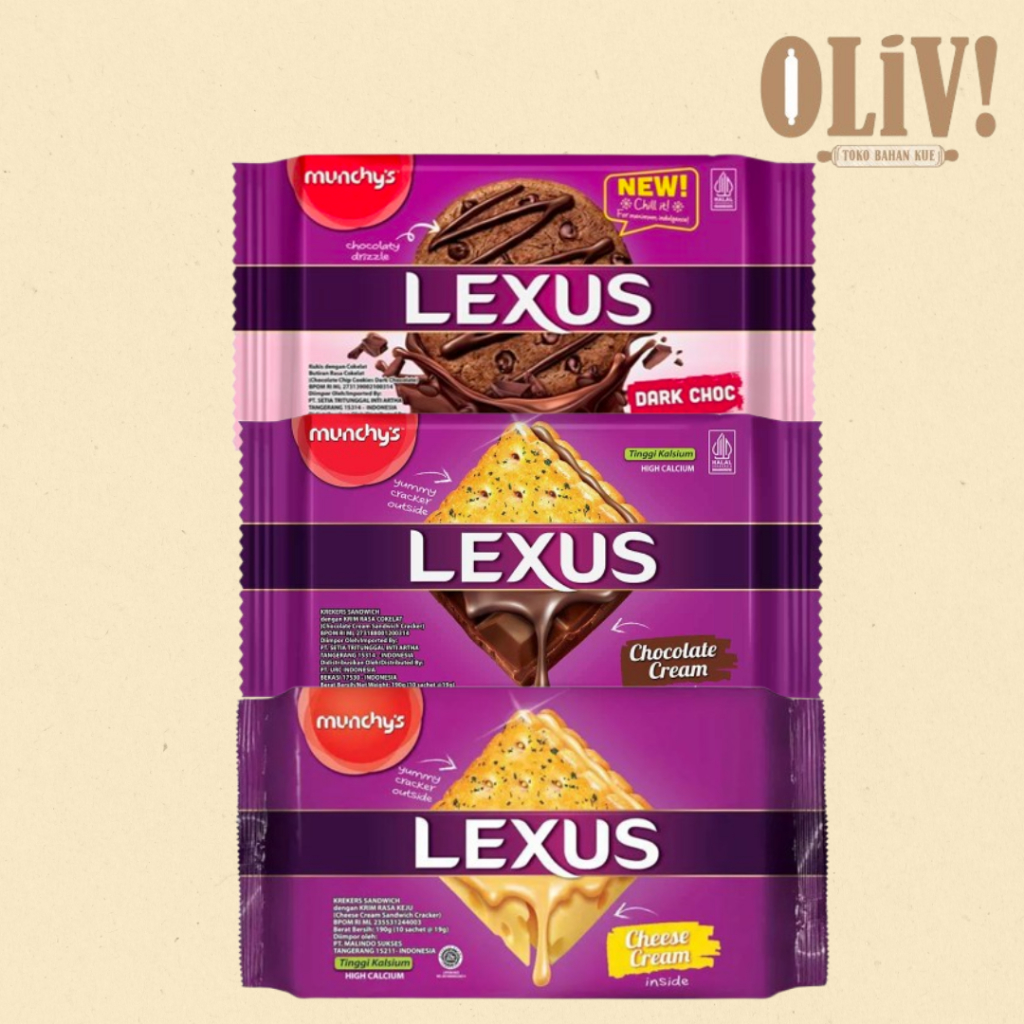 

Biskuit Lexus Kemasan 190gr