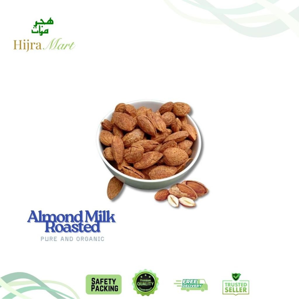 

Kacang Almond Cangkang Panggang Manis Kemasan Vacuum