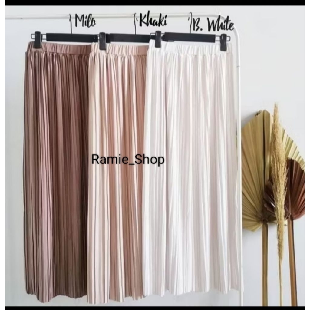 ROK PLISKET LURUS ROK PLISKET WANITA ROK WANITA ROK MURAH ROK PLISKET