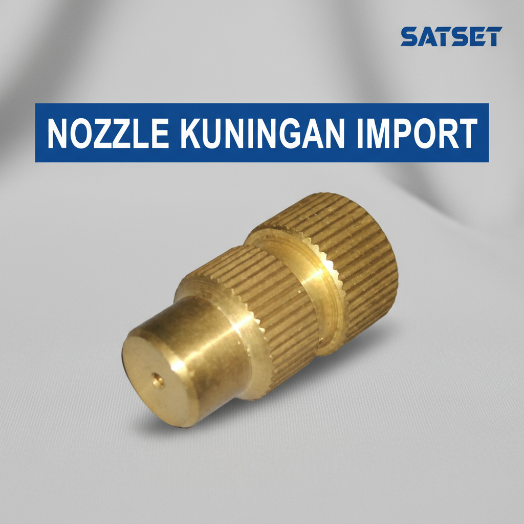 NOZZLE KUNINGAN LUBANG 1 SPUYER SPRAYER LUBANG 1 KUNINGAN IMPORT/ NOZEL KUNINGAN LUBANG 1 IMPORT
